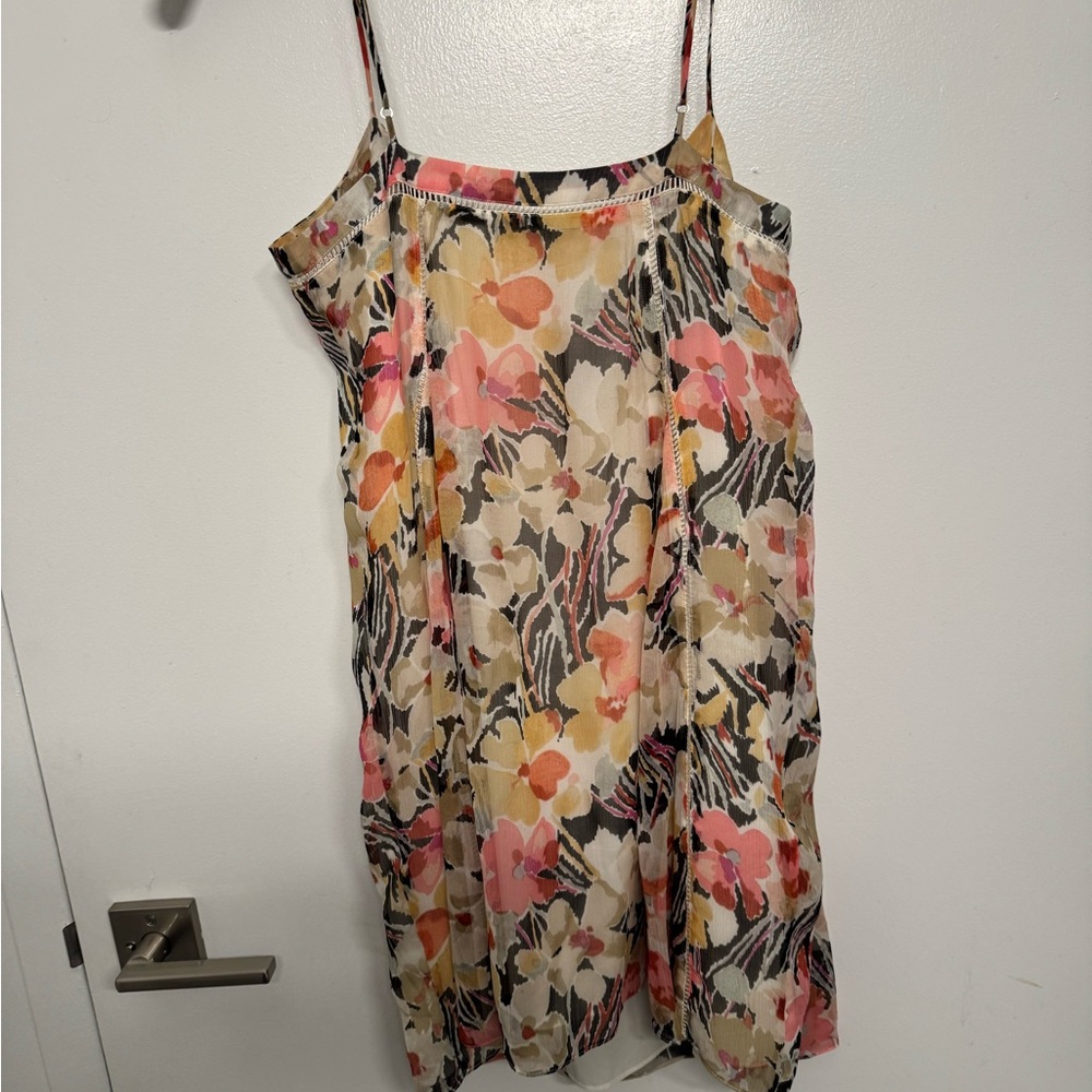 Elizabeth and James Multicolor Floral Slip Dress - Picture 3 of 3
